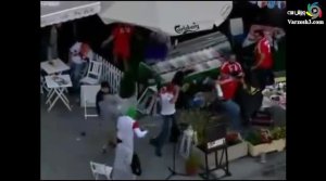 درگیری هواداران در یورو ۲۰۱۲
