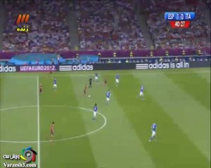 اسپانیا ۴-۰ ایتالیا (خلاصه بازی)