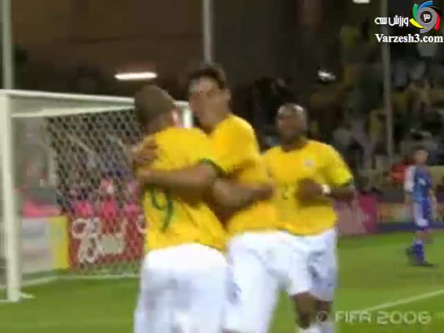 برزیل ۴-۱ ژاپن (جام جهانی۲۰۰۶)