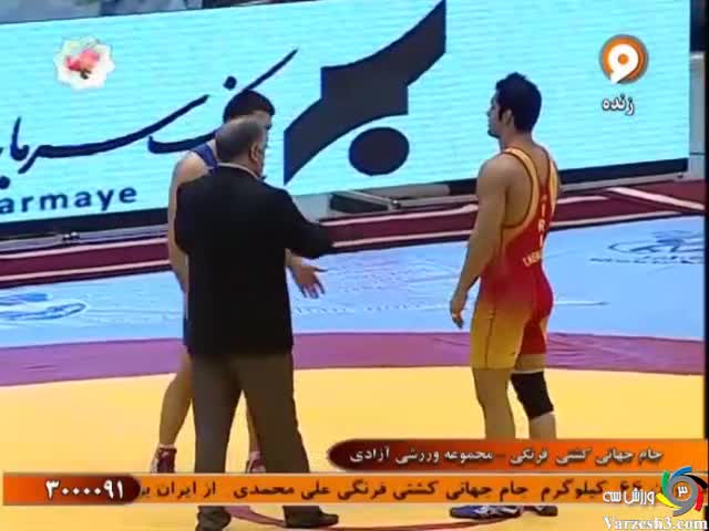 پیروزی دیدنی نعمت پور در رقابت پنجم با قزاقستان