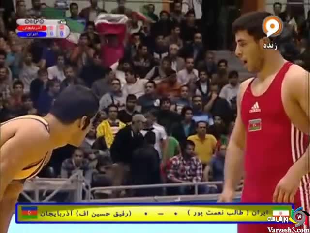 پیروزی نعمت پور در رقابت پنجم با آذربایجان