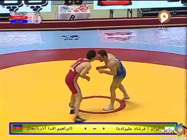 پیروزی علیزاده در رقابت چهارم با آذربایجان