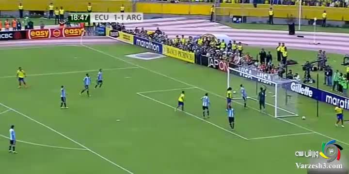 اکوادور۱-۱آرژانتین
