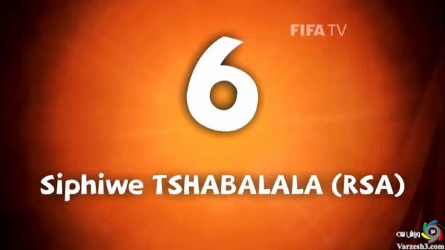 ۱۰ گل برتر در جام جهانی ۲۰۱۰ آفریقای جنوبی