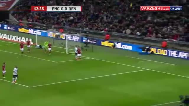 انگلیس ۱-۰ دانمارک(خلاصه بازی)