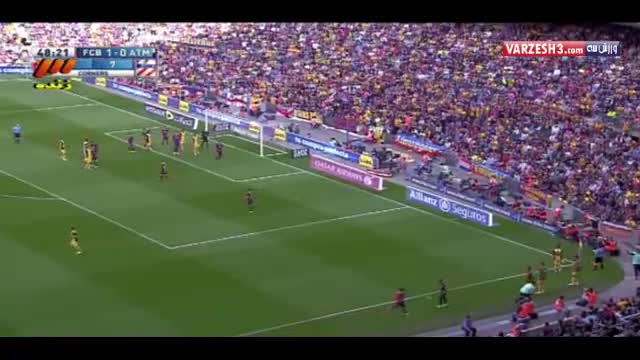بارسلونا ۱-۱ آتلتیکومادرید