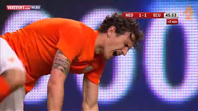 هلند ۱-۱ اکوادور(خلاصه بازی)