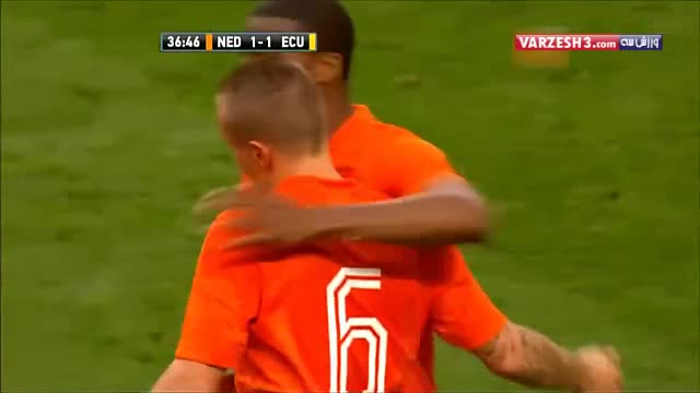 هلند ۱-۱ اکوادور(گلهای بازی)