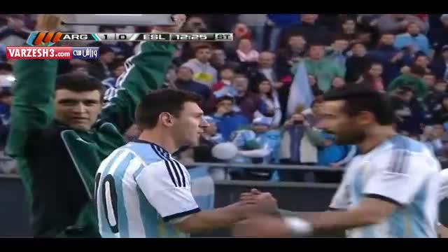 آرژانتین ۲-۰ اسلوونی
