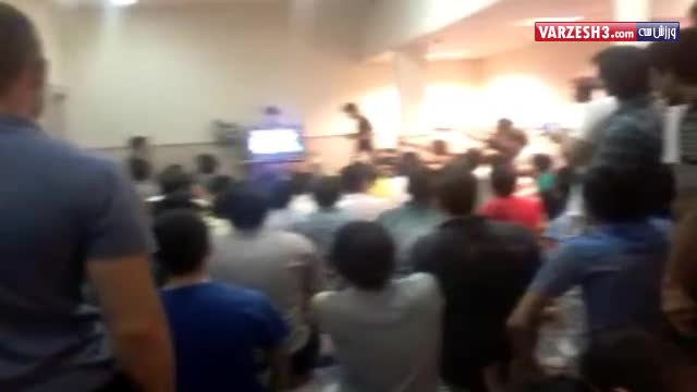 والیبال ایران &#8211; برزیل با دانشجویان دانشگاه خواجه نصیر
