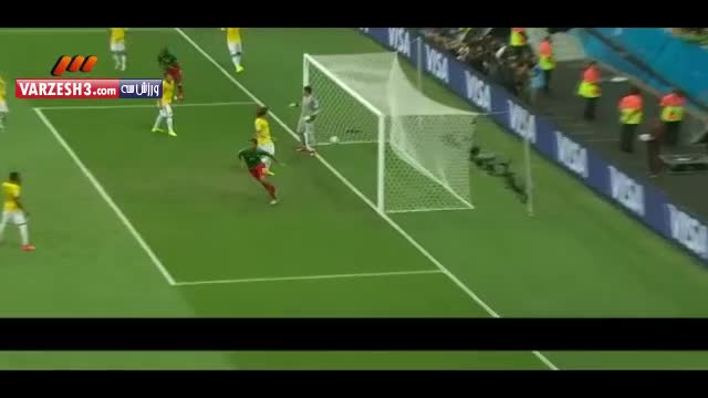 برزیل ۴-۱ کامرون