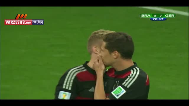 گل دوم آندره شورله؛ برزیل &#8211; آلمان