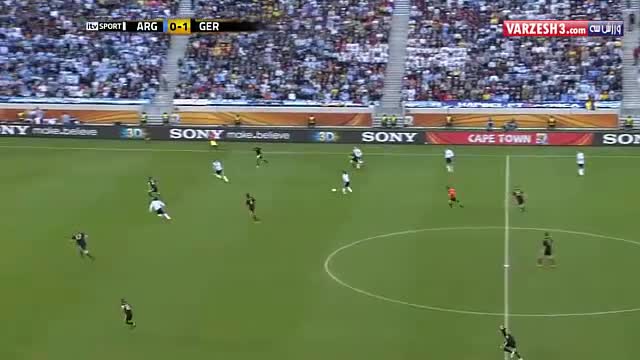 آرژانتین ۰-۴ آلمان (جام جهانی ۲۰۱۰)
