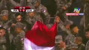 پرو ۱-۰ گواتمالا (گل بازی)