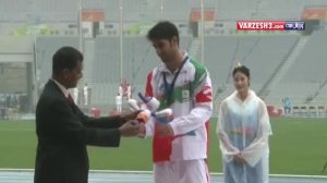 کسب مدال نقره حسینی در دو میدانی
