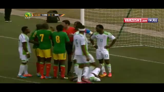 کنگو ۰-۲ نیجریه