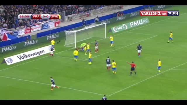 فرانسه ۱-۰ سوئد