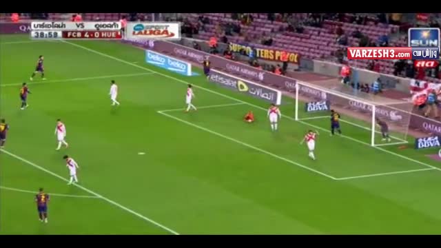 بارسلونا ۸-۱ هوئسکا (خلاصه بازی)