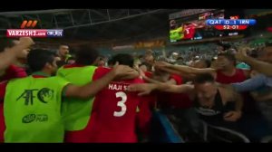 گل سردارآزمون؛ قطر-ایران