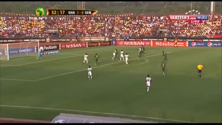 غنا ۱-۲ سنگال (خلاصه بازی)