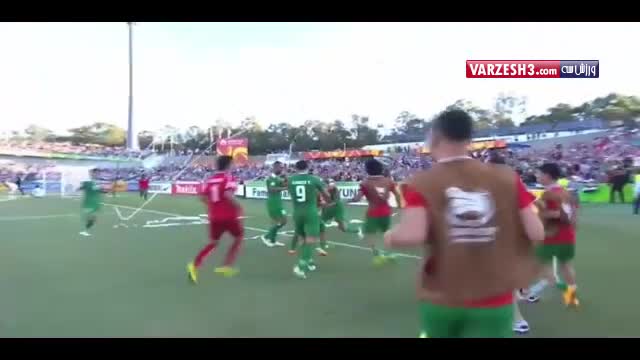 ایران ۳-۳ عراق؛ گلهای بازی (گزارشگر انگلیسی)