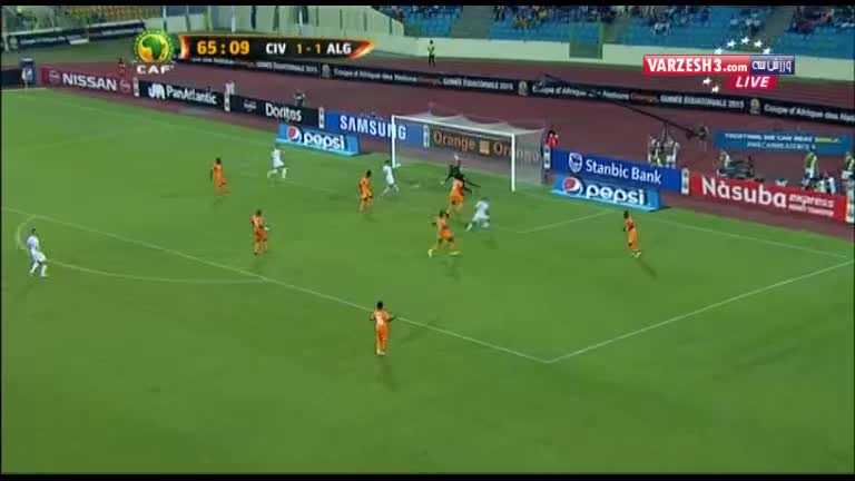 ساحل ‎عاج ۳-۱ الجزایر