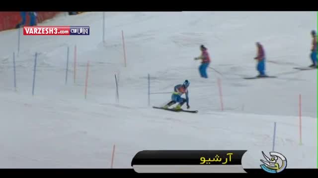 مدال طلای ایران در اسکی آسیا
