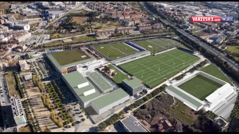 فاز اول بازسازی ورزشگاه نیوکمپ بارسلونا