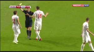 درگیری کوئنترائو و لیاییچ در بازی پرتغال-صربستان