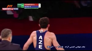 پیروزی احسان پور برابر حریف آذربایجان؛ ۶۱ کیلوگرم