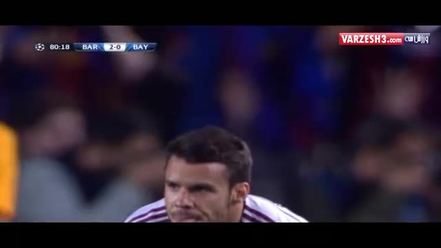 گل دوم مسی؛ بارسلونا-بایرن مونیخ