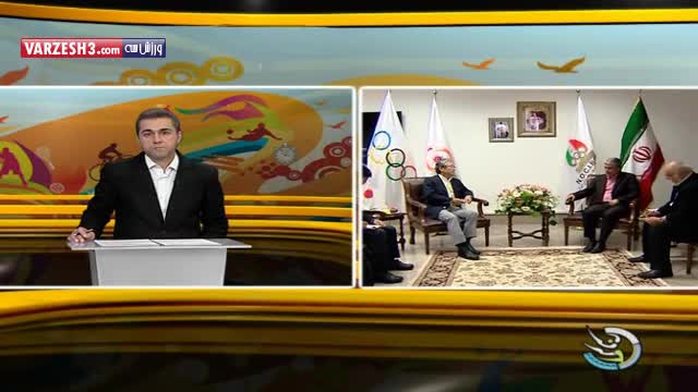 گفتگو با هاشمی در مورد حواشی تاکنون جلسه شورای المپیک آسیا