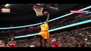 ۱۰ حرکت برتر لبرون جیمز در فصل ۲۰۱۵ NBA