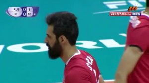 حرکت فوق العاده معروف در بازی مقابل روسیه