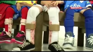 فوتبال خیرخواهانه نیمار با کودکان ناتوان جسمی