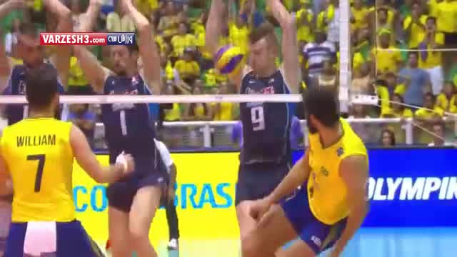 برزیل مدعی قهرمانی در لیگ جهانی والیبال