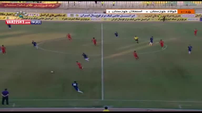 فولادخوزستان ۰-۲ استقلال خوزستان
