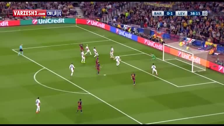 بارسلونا ۲-۱ بایرلورکوزن