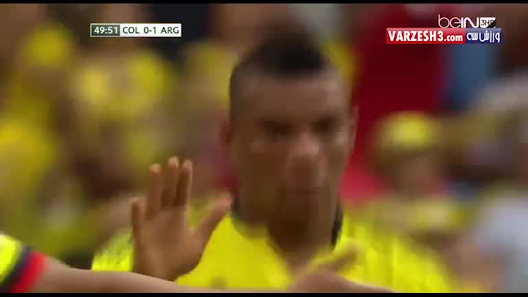 کلمبیا 0-1 آرژانتین (خلاصه بازی)