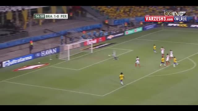 برزیل 3-0 پرو (گلهای بازی)