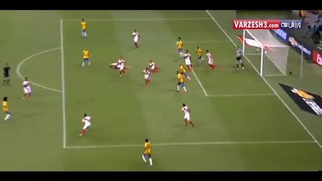 برزیل 3-0 پرو (خلاصه بازی)