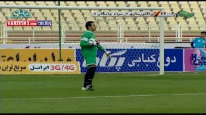 تراکتورسازی 0-0 سیاه جامگان (درخشش دروازه‌بانان)