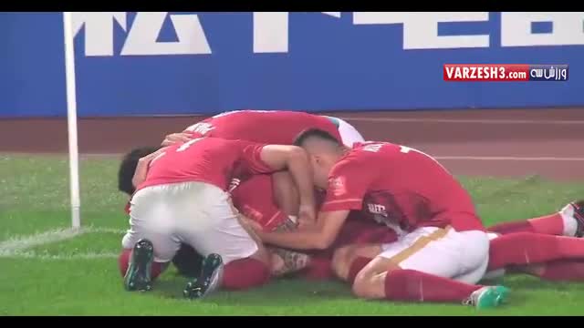 گوانگژو چین 1-0 الاهلی امارات (خلاصه+جشن قهرمانی)