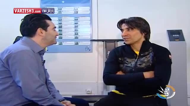 گفتگو با شمسایی بهترین بازیکن فوتسال ایران