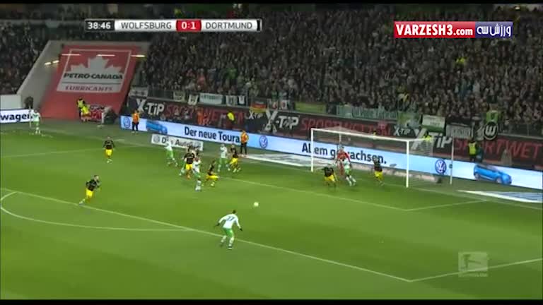 وولفسبورگ 1-2 دورتموند
