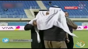 کتک کاری با داور در جام حذفی کویت