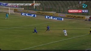 ذوب آهن 0-1 استقلال خوزستان (استقلال خوزستان قهرمان نیم فصل)