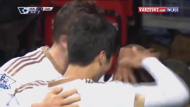 منچستریونایتد 2-1 سوانسی (گلهای بازی)