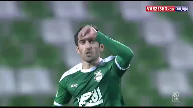 گل فوق العاده جباری در بازی الاهلی-الوکره