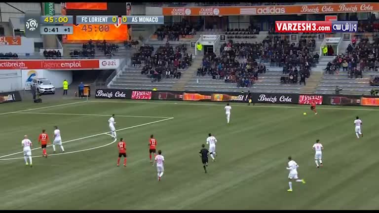 لوریان 0-2 موناکو